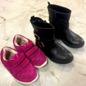 UGG sneakers purple and black boots Gap